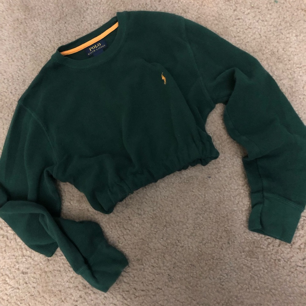 ❌ SOLD ❌ Cropped polo tee